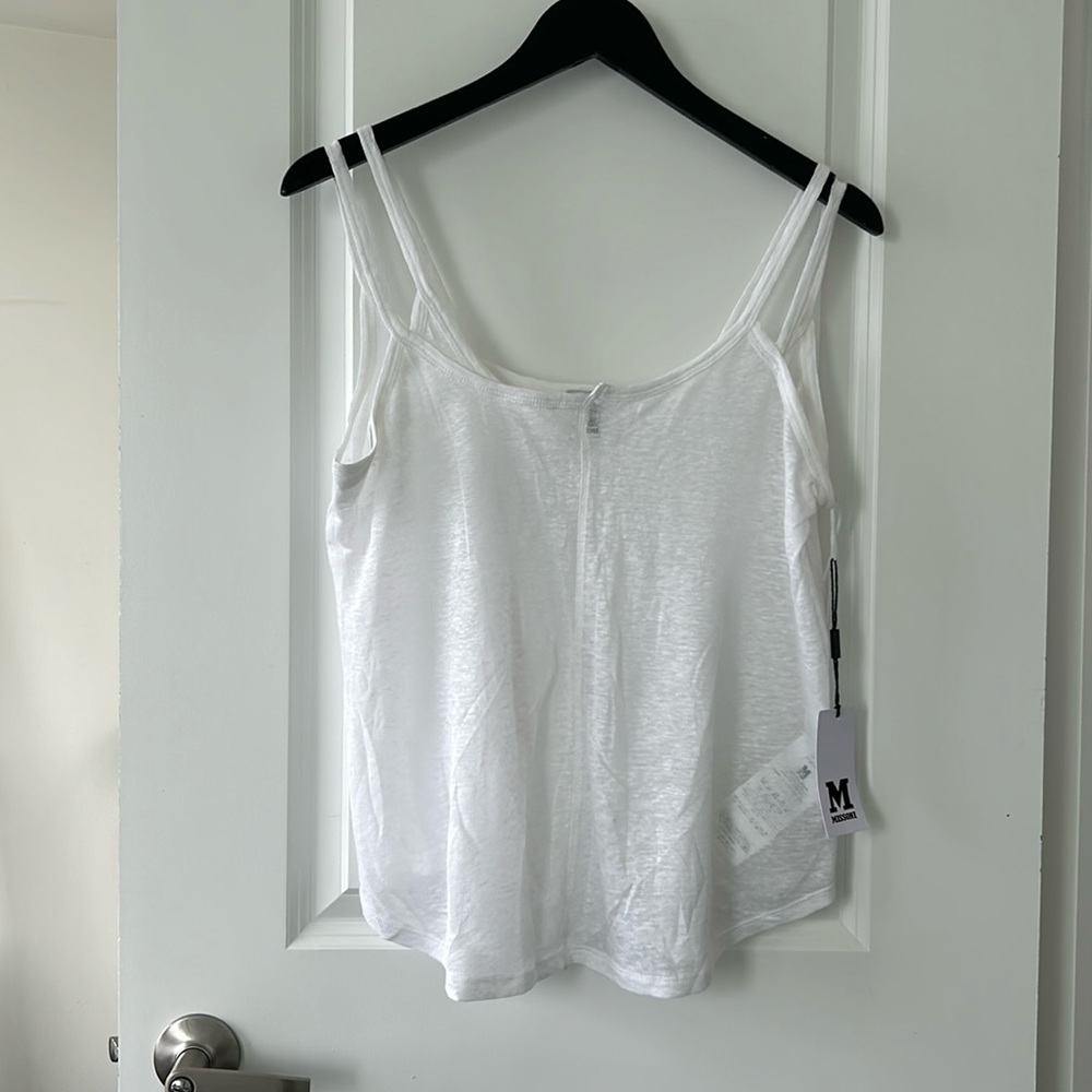 Missoni Linen Tank